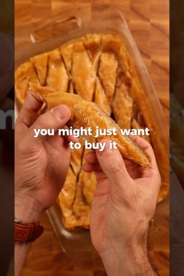 white dude makes baklava for the first time #turkish #greek #baking #dessert