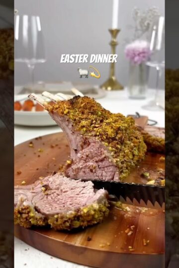 Easter dinner #dinnerrecipe #easter #recipe #recipeoftheday #lambchops #dinnerideas #cookingvideo