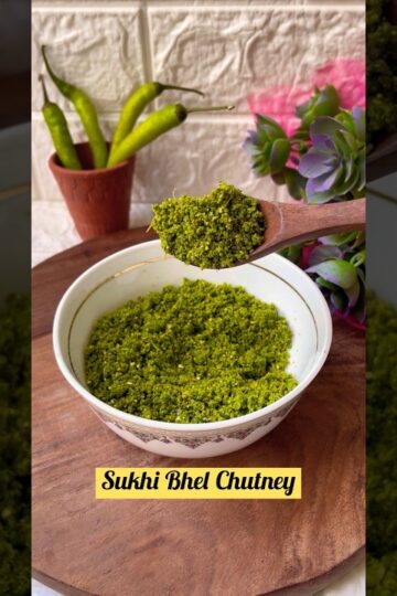 Mumbai’s Secret Bhelpuri Chutney | Sukhi Bhel Chutney | Dry Bhel Chutney #shorts #youtubeshorts