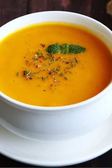 Carrot Soup | Healthy Carrot Soup Recipe