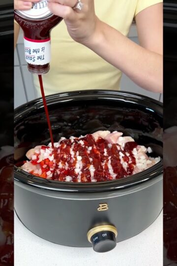 Yummy crockpot dinner 😋 #easyrecipe #recipe #dinner #crockpot #slowcookerrecipes #chicken #orange