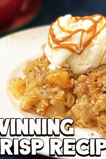 Easy Apple Crisp Recipe | How To Make Apple Crisp Topping With Brown Sugar Oats