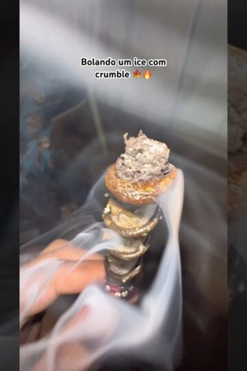 Bolando um ice com crumble 🍁🔥