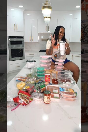 Meal prep with me for the first and LAST time ever 😡🍗🍲🍳