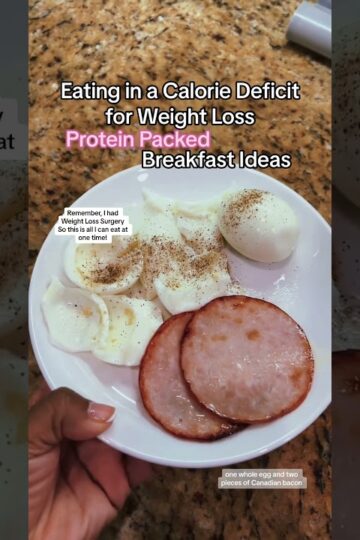 Calorie Deficit Breakfast Ideas for Weight Loss | Protein Packed Volume Eating #weightloss