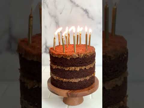 10th Anniversary German Chocolate Cake | Minimalist Baker Recipes