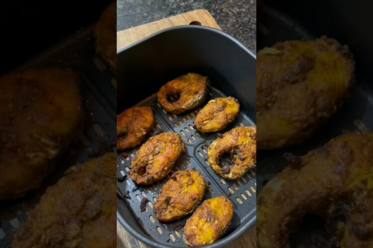 Fish Fry in Air Fryer | fry fish without any oil #fishfry #fish #airfryer #airfryerrecipes #shorts