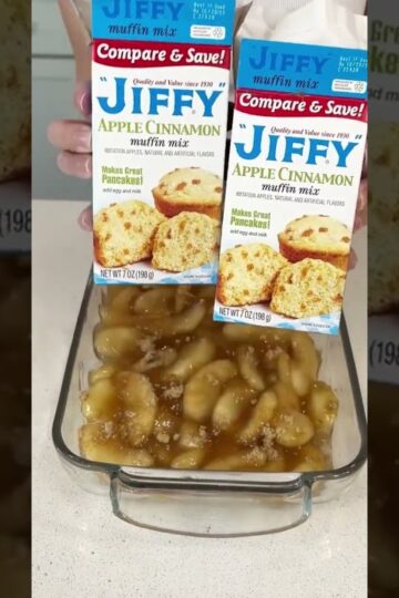 Best apple cobbler 😋 #easyrecipe #recipe #dessert #baking #cooking #applepie