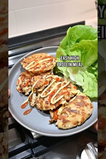 Easy high protein meal 😩