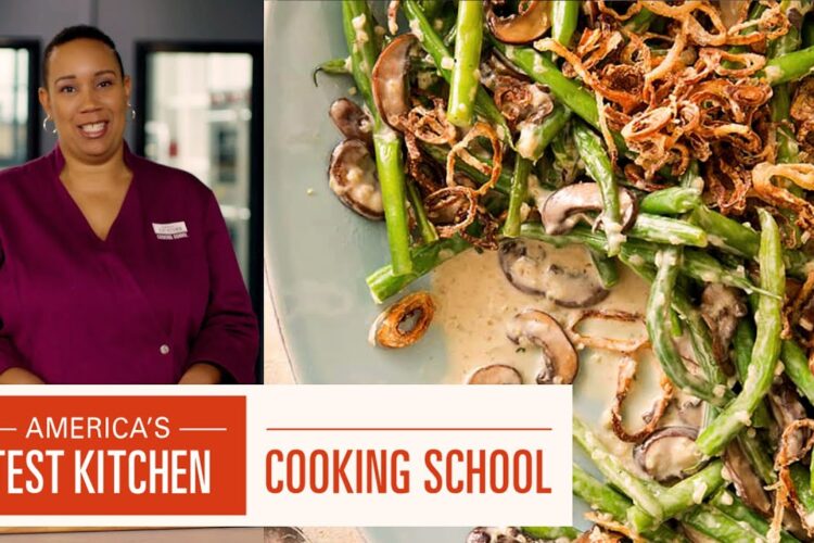 How to Make Quick Green Bean "Casserole" with Elle Simone Scott | ATK Cooking School
