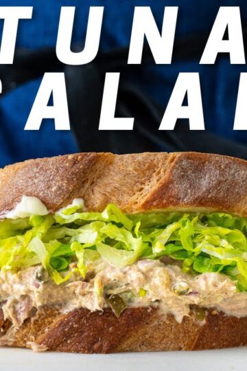 TUNA SALAD SANDWICH 2 WAYS (This Cooking Method Blew My Mind)