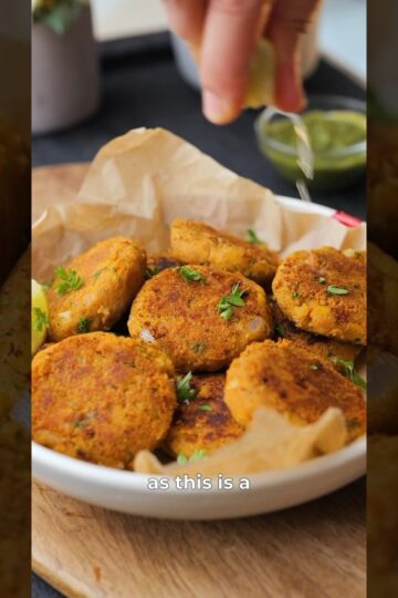 Viral Soya Tikki  | Delicious 30mins High Protein Snack | Kids lunch snack #healthy #proteinpacked