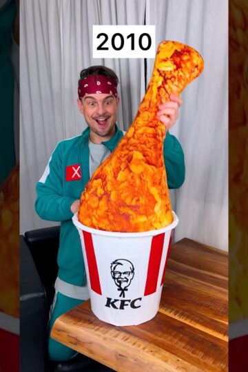 How will the FRIED CHICKEN look like in year 3000?😅❤️🍗| CHEFKOUDY