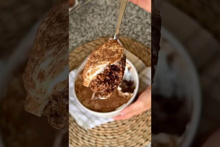 AVENA SABOR TIRAMISÚ #tiramisu #avena #chocolate #cacao #recetas #receta #sano #saludable