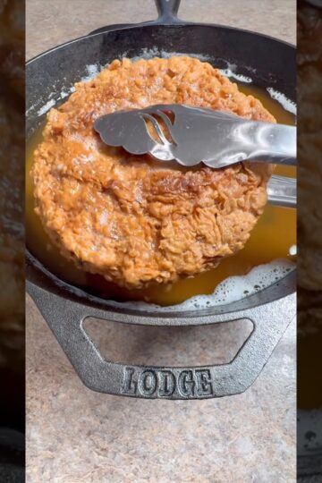Poor Man’s Chicken Fried Steak.#cooking #countryfriedsteak #dinner #recipe #budgetmeals #