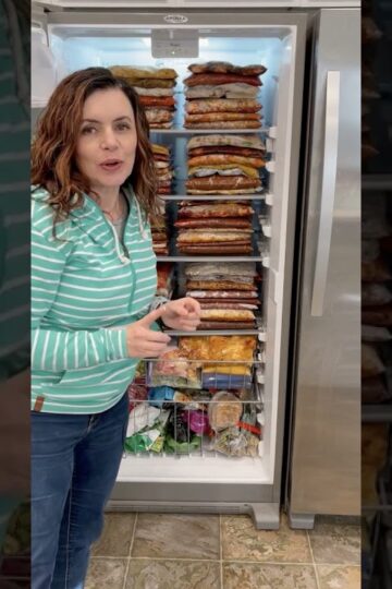Eating Down the Freezer #freezermeals101 #freezermeals101Club