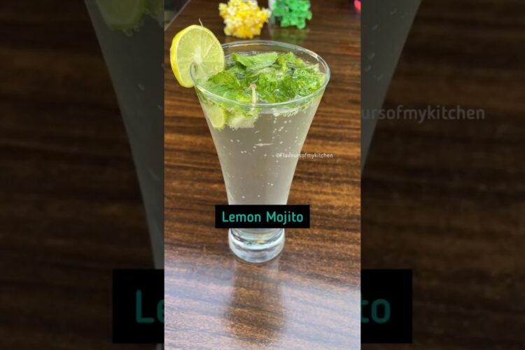 Lemon Mojito | Virgin Mojito 🍹@flavoursofmykitchen #shorts #youtubeshorts