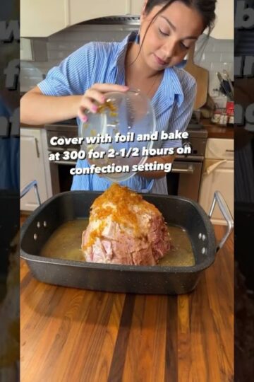 How to make the most delicious Easter ham! #howto #recipe #easter #easterdinner #shorts #easterfood