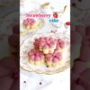Strawberry cake 🥰 #shorts #shortsviral #strawberrycake #cake #trending #yt #eveningsnacks