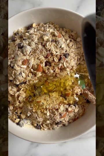 Protein Granola Bars #highprotein #healthyrecipes #healthyrecipe #healthysnacks #healthysnack