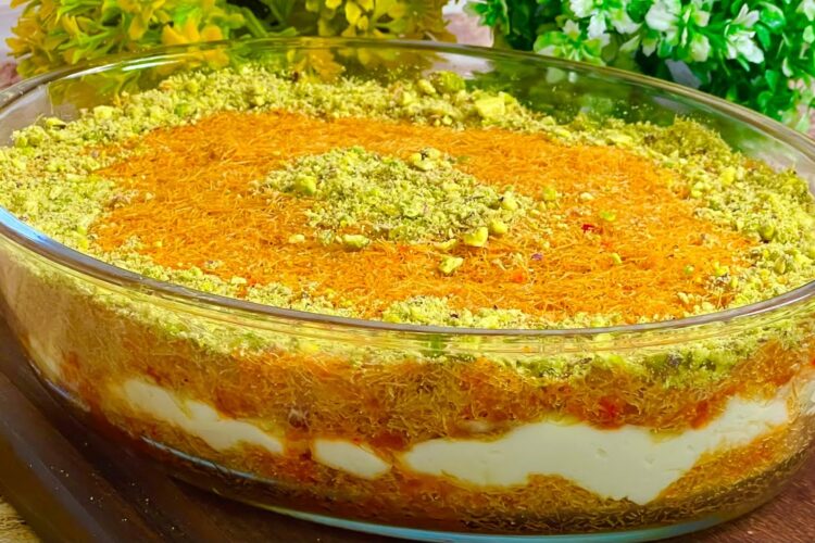 Eid Special - Arabian Style Perfect Kunafa Recipe  | Best Kunafa Recipe |  Arabian Style Kunafa