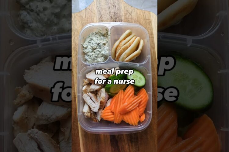 ✨meal prep for a nurse✨This is what I meal prep for my wife for two 12-hour shifts at work.