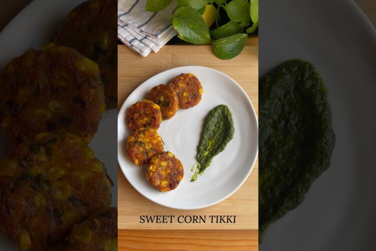 Sweet corn tikki | Corn cutlet #tikki #cutlet #sweetcorn #corn #recipevideo #recipeoftheday
