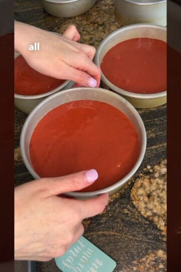Let’s make red velvet cake from boxed vanilla cake #shorts #youtuber #cake