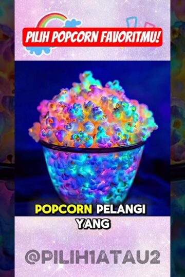 Cemilan Wajib di Bioskop! Popcorn Favorit Kamu yang Mana? 🍿