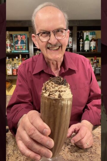 Chocolate Cake Milkshake, Happy Milkshake Monday!