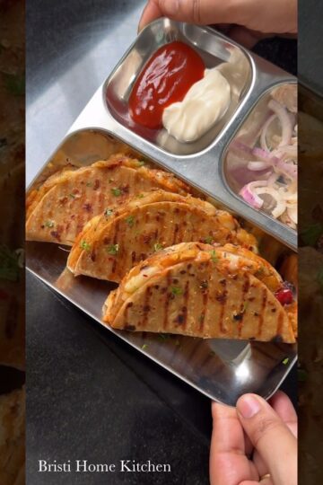 Dinner Special hai ye to!! #shorts #bristihomekitchen #maxicantacos