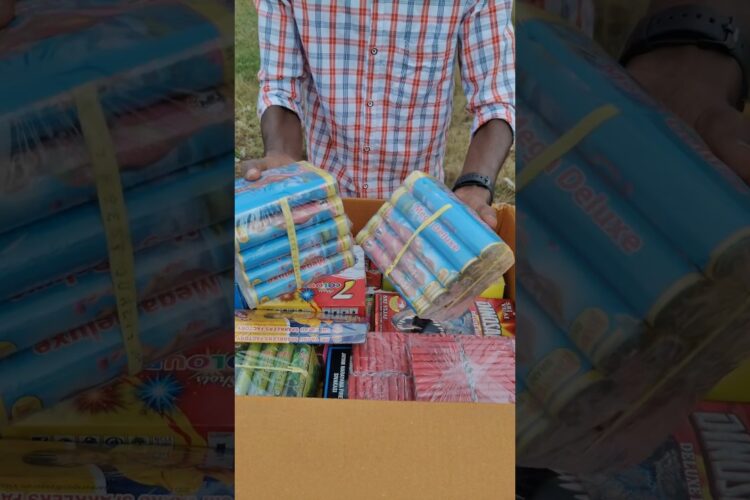 🤯3000 ரூபாய்க்கு இவ்ளோ பட்டாசா???💥 இவ்ளோ கம்மி விலையா??🧨🔥 Sivakasi Crackers Unboxing💣 #diwalicracker
