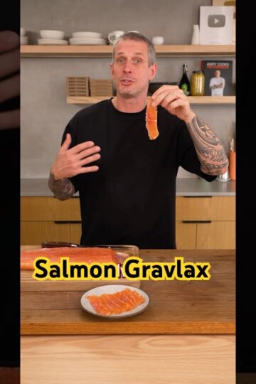 Salmon Gravlax - only 4 ingredients