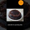CHOCOLATE CAKE: EGGLESS, WITHOUT OVEN, COCOA POWDER, MAIDA #shorts #youtubeshorts #chocolatecake