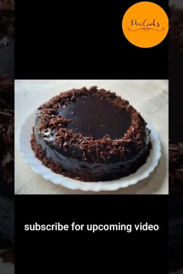CHOCOLATE CAKE: EGGLESS, WITHOUT OVEN, COCOA POWDER, MAIDA #shorts #youtubeshorts #chocolatecake