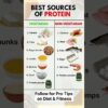 Best Protein sources for Veg and Non Veg #diettips #nutrition #healthyfood #vegetarian