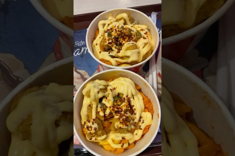 Kfc loaded fries 🍟 #shorts