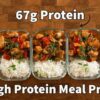 Meal Prep For The Week In Under An Hour | Sweet and Sour Chicken