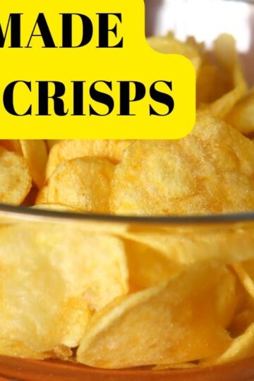 How to Make Crispy Potato Crisps at Home from Scratch| Easy Homemade Crisps Step-by-Step