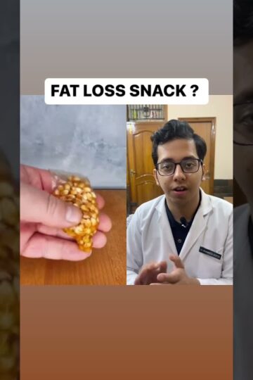 Fat Loss Snack ? | Dt.Bhawesh | #diettubeindia #dietitian #fatloss #shorts