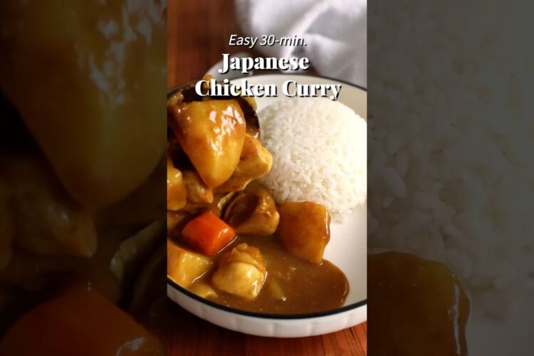 30-min. Comforting Japanese Chicken Curry #comfortfood