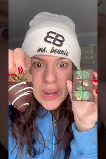 DUBAI CHOCOLATE OR CHOCOLATE COVERED STRAWBERRIES? #msbeanie