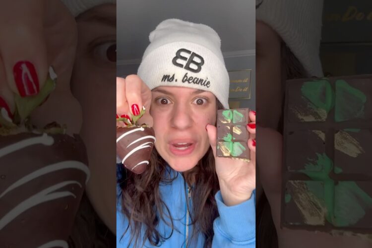 DUBAI CHOCOLATE OR CHOCOLATE COVERED STRAWBERRIES? #msbeanie