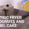 Electric Fryer for Donuts and Funnel Cake