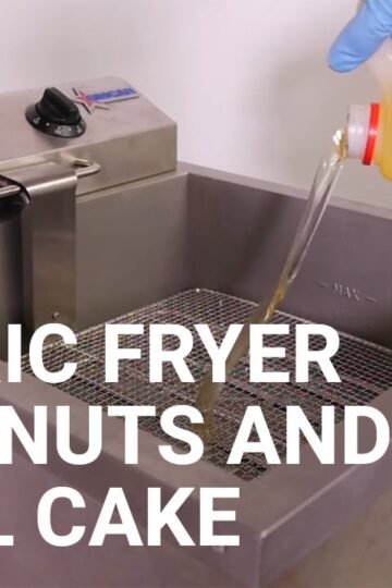 Electric Fryer for Donuts and Funnel Cake