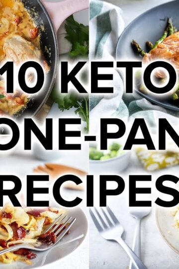 10 Keto One-Pan Recipes with Easy Cleanup