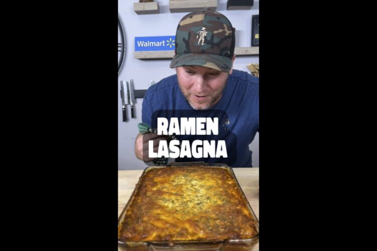 Ramen Lasagna