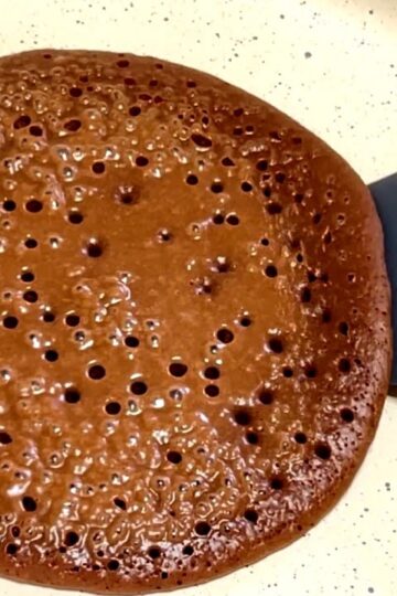 Quick Chocolate pancake recipe | #Shorts