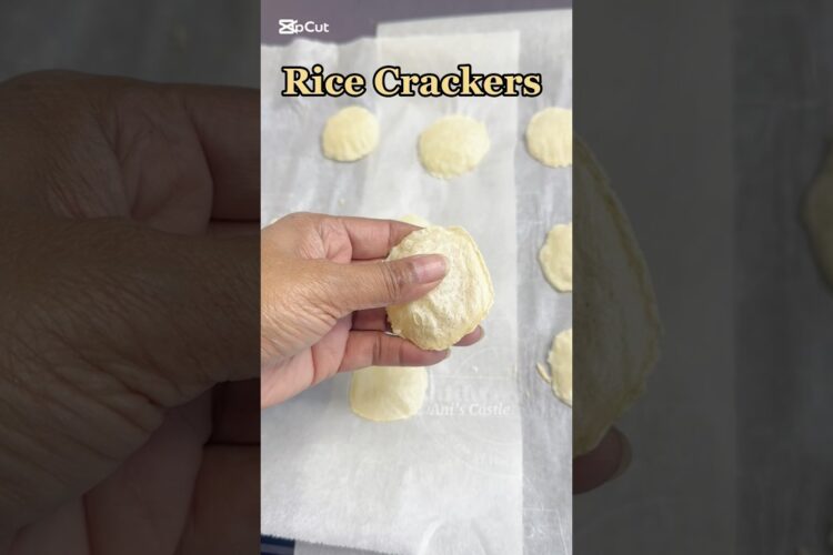 Cooked Rice Chips | Rice Crackers @AnisCastle