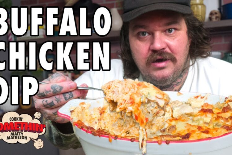 Mega Buffalo Chicken Dip Lasagna for Game Day | Cookin' Somethin' w/ Matty Matheson